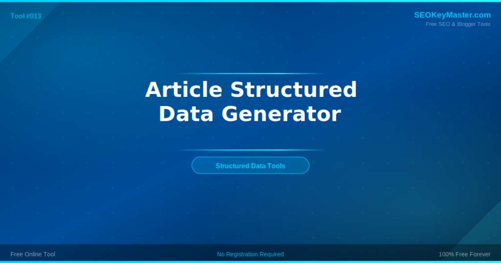 Article Structured Data Generator