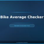 Bike Average Checker