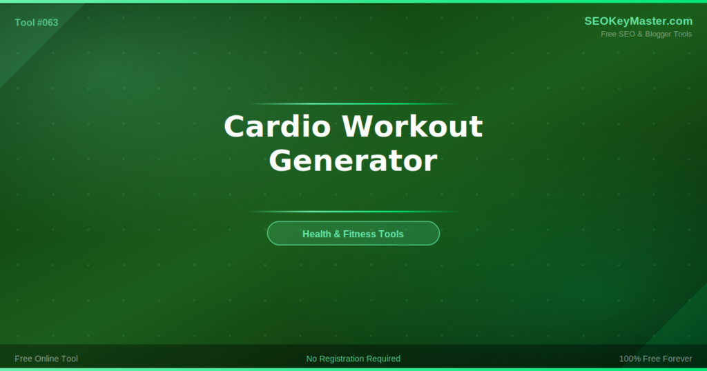 Cardio Workout Generator