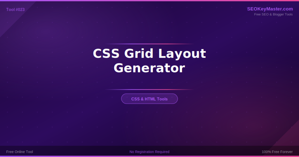 CSS Grid Layout Generator