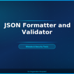 JSON Formatter and Validator