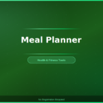 Meal Planner
