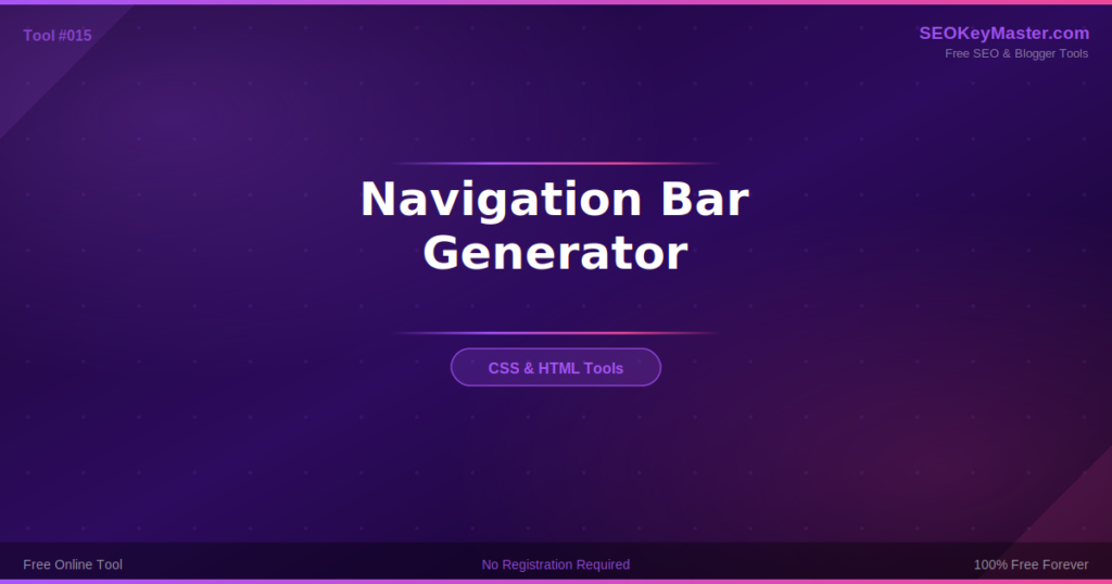 Navigation Bar Generator