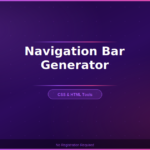 Navigation Bar Generator