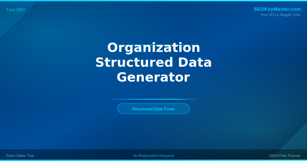 Organization Structured Data Generator