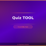 Quiz TOOL