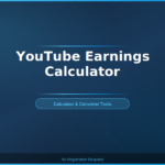 YouTube Earnings Calculator