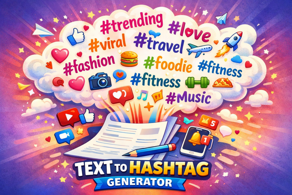 Text to Hashtag Generator